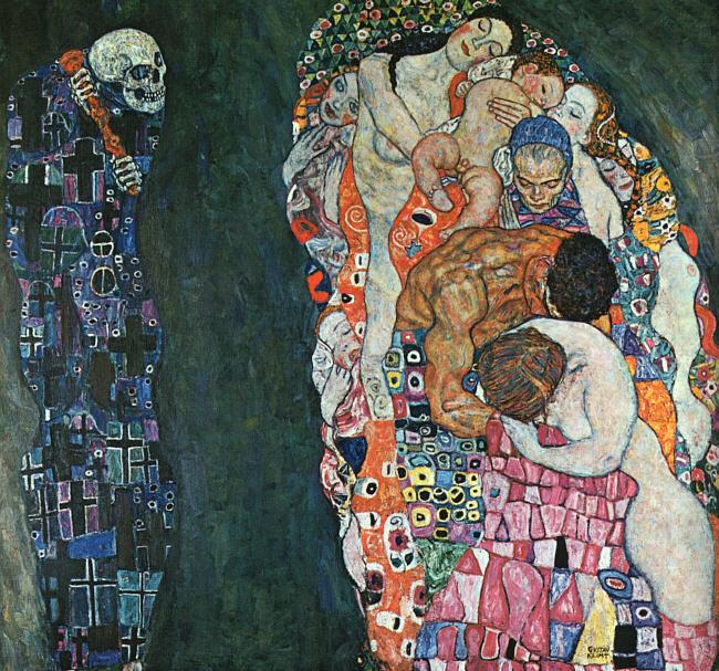 Gustav Klimt Death and Life china oil painting image